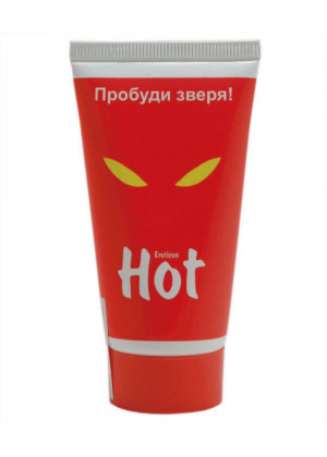 Гель-смазка с экстрактом женьшеня Eroticon Hot 50 мл 04867