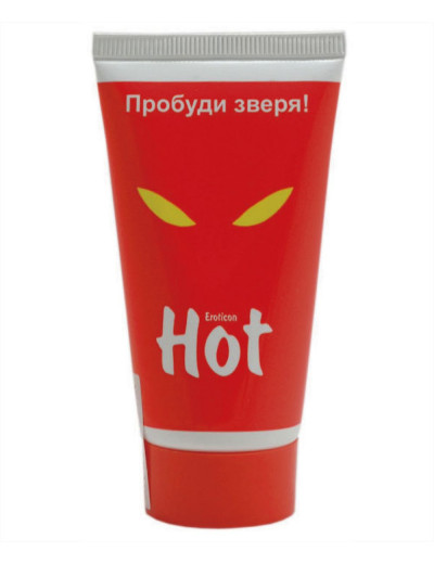 Гель-смазка с экстрактом женьшеня Eroticon Hot 50 мл 04867