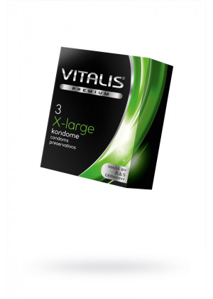 Презервативы ''VITALIS'' PREMIUM x-large №3 275