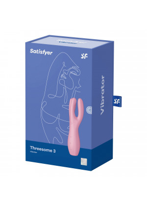 Вибростимулятор Satisfyer Threesome 3 розовый 4037158PNK