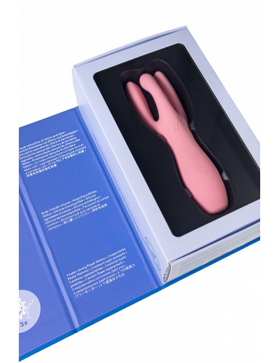 Вибростимулятор Satisfyer Threesome 3 розовый 4037158PNK