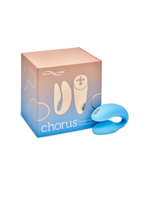 Вибромассажер для пар We-Vibe Chorus Aqua бирюзовый WV Chorus-Aqua