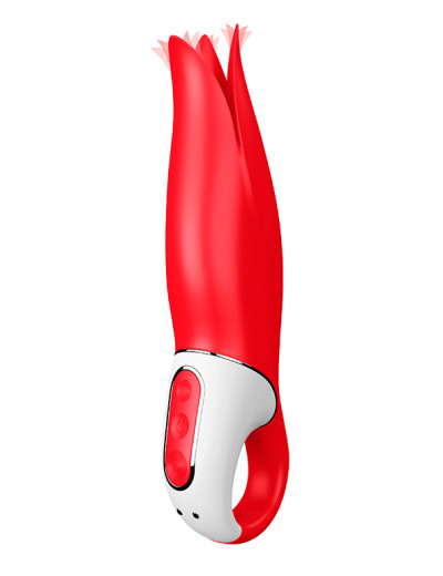 Вибратор Satisfyer Vibes Power Flower силикон красный J6488-V