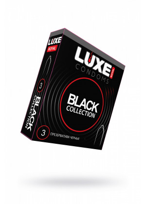 Презервативы Luxe Royal Black Collection №3 727/1