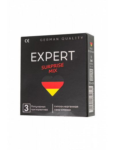 Презервативы Expert Surprise Mix №3 905/1