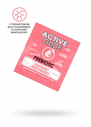 Увлажняющий интимный гель Active Glide Prebiotic 3 г 29004t