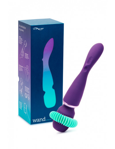 WE-VIBE Вибратор Wand фиолетовый 30,9 см WV Wand-Purple