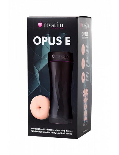 Мастурбатор Mystim Opus E Anus телесный 21,5 см 46352