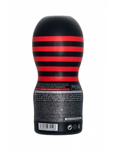 Мастурбатор Tenga Original Vaccum Cup Hard Глубокий Ротик черный TOC-201H