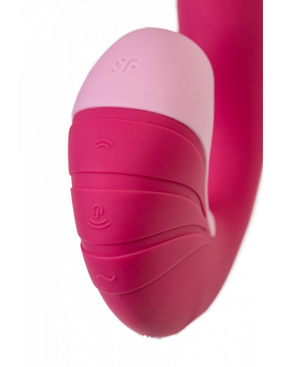 Вибратор Satisfyer Supernova с вакуум-волновым стимулятором красный 16,9 см 4009742RED