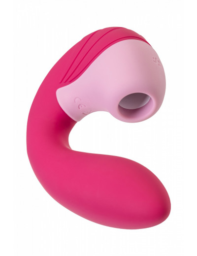 Вибратор Satisfyer Supernova с вакуум-волновым стимулятором красный 16,9 см 4009742RED