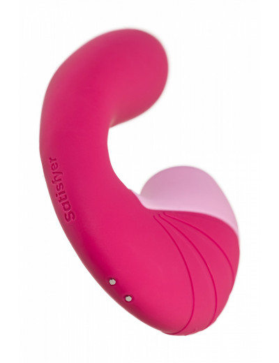 Вибратор Satisfyer Supernova с вакуум-волновым стимулятором красный 16,9 см 4009742RED