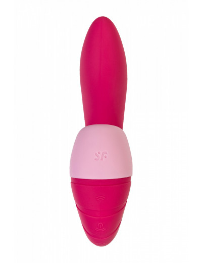 Вибратор Satisfyer Supernova с вакуум-волновым стимулятором красный 16,9 см 4009742RED