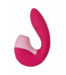 Вибратор Satisfyer Supernova с вакуум-волновым стимулятором красный 16,9 см 4009742RED