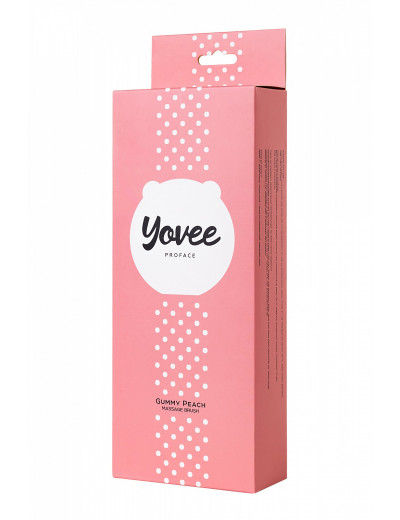 Массажер для лица Yovee Gummy Peach розовый 15 см 244002