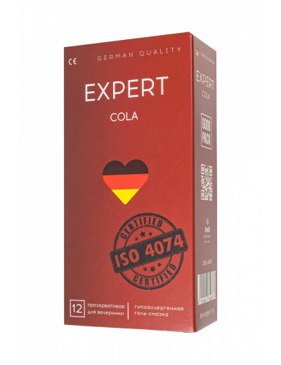 Презервативы Expert Cola аромат Колы №12 913/1