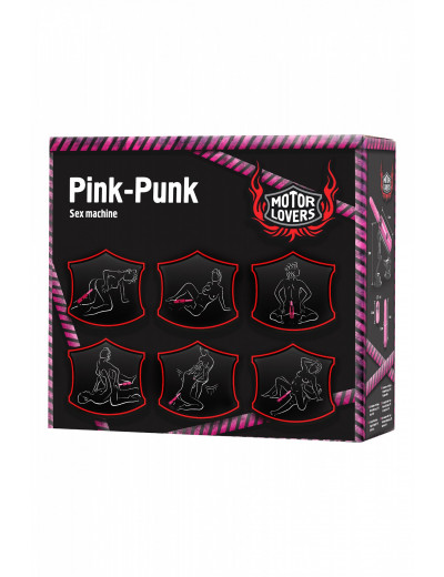 Секс-машина Pink-Punk MotoLovers ABS розовая 22 см 456602