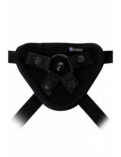 Страпон на креплении LoveToy UNI strap 7 Harness best of all телесный 532303