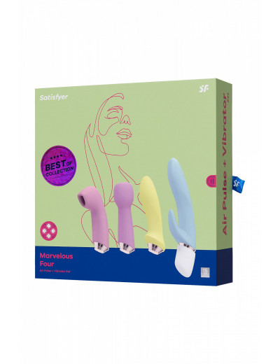 Набор вибраторов Satisfyer Marvelous Four 4 шт J2018-181A