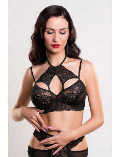 Бралетт удлиненный Erolanta Lingerie Collection черный 46-48 742041(46-48)