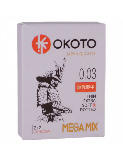 Презервативы Okoto Mega Mix №4 1468