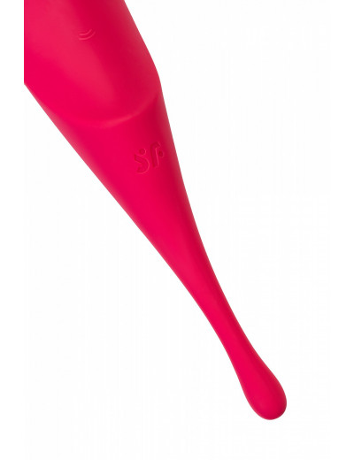 Вакуум-волновой бесконтактный стимулятор клитора Satisfyer Twirling Pro красный J2018-306-2