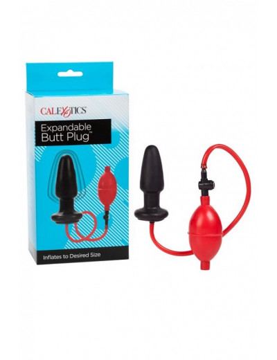 Анальная пробка-расширитель Expandable Butt Plug черная 9,5 см SE-0427-00-3