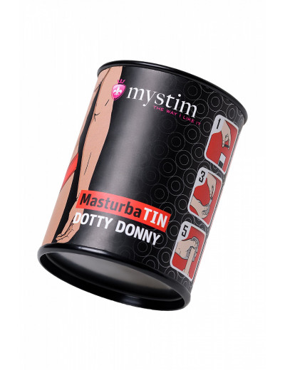 Мастурбатор Mystim Dotty Donny белый 4,5 см 46296