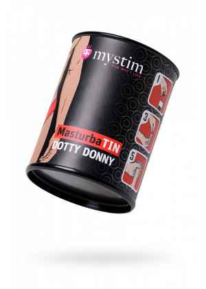 Мастурбатор Mystim Dotty Donny белый 4,5 см 46296