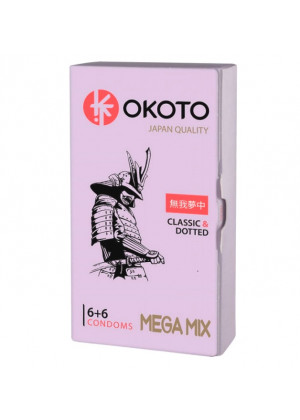 Презервативы Okoto Mega Mix №12 1476