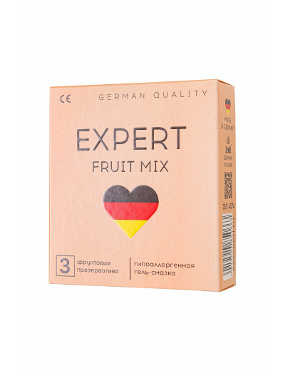 Презервативы Expert Fruit Mix фруктовый микс №3 909/1