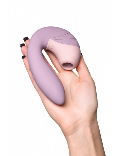 Вибратор Satisfyer Supernova с вакуум-волновым стимулятором розовый 16,9 см J2018-173-1