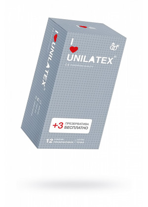 Презервативы Unilatex Dotted с точками №15 шт 3020