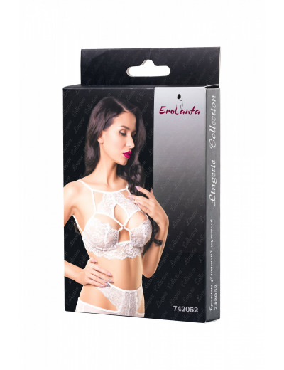 Бралетт кружевной удлиненный Erolanta Lingerie Collection белый 46-48 742052(46-48)