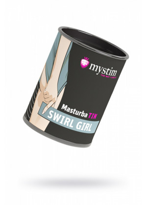 Мастурбатор Mystim Swirl Gir белый 4,5 см 46292