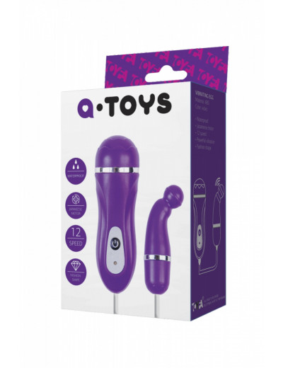 Виброяйцо A-toys фиолетовое 761010