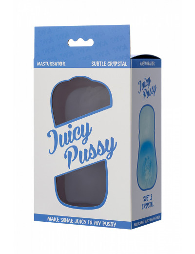 Мастурбатор реалистичный Toyfa Juicy Pussy Subtle Crystal 14,5 см 894004