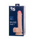 Фаллоимитатор RealStick Silicone Hugh J телесный 20,5 см 9420002