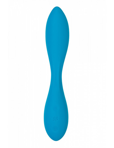 Многофункциональный стимулятор для пар Satisfyer G-Spot Flex 1 синий 19,5 см J2018-293