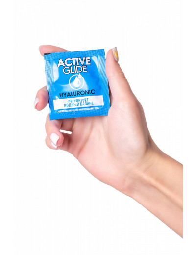 Увлажняющий интимный гель Active Glide Hyaluronic 3 г 29005t