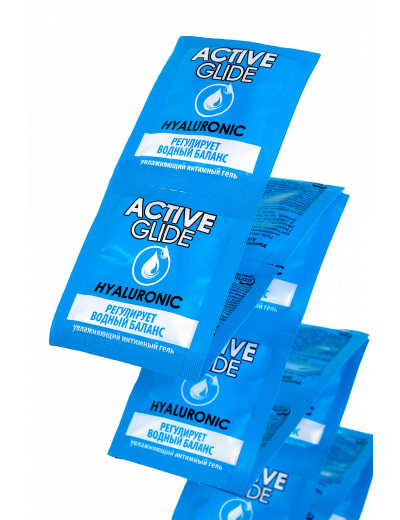 Увлажняющий интимный гель Active Glide Hyaluronic 3 г 29005t