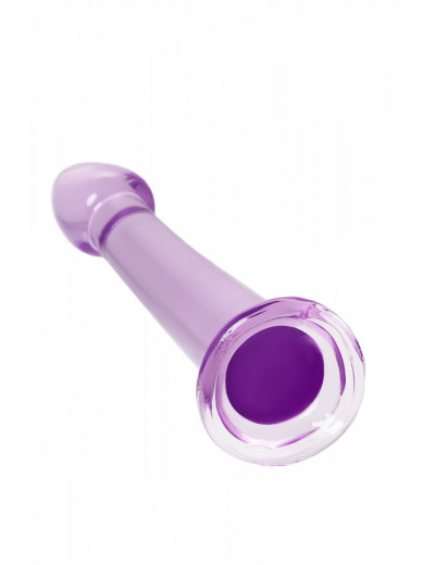 Нереалистичный фаллоимитатор Jelly Dildo фиолетовый 15,5 см 882025-4