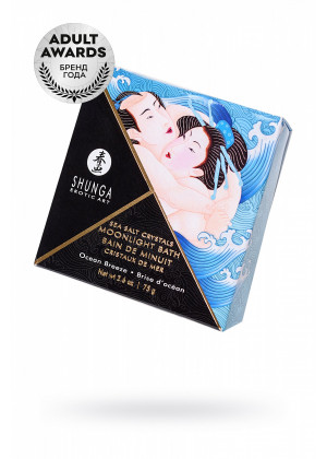 Соль Мёртвого моря Shunga Moonlight Bath Океанский бриз с лечебными свойствами 75 гр 6601