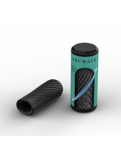 Мастурбатор двусторонний Arcwave Ghost черный 10 см AWPN1SG9