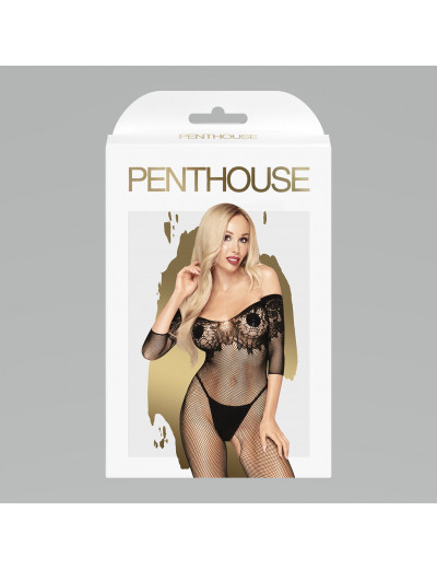 Боди-комбинезон Penthouse High profile черный XL 4004952