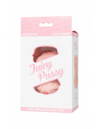 Мастурбатор реалистичный Toyfa Juicy Pussy Little flower 11,5 см 893040