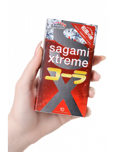 Презервативы латексные Sagami Xtreme Cola №10 729/1