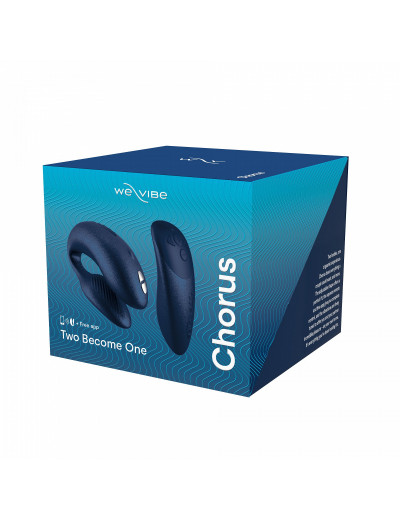 Вибромассажер для пар We-Vibe Chorus синий 11 см SNHR3SG5