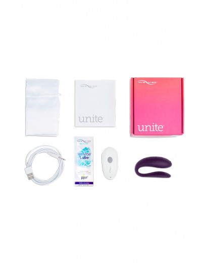 Вибратор для пар We-Vibe Unite Purple фиолетовый WV Unite-Purple