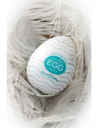 Мастурбатор Tenga Egg Wavy Яйцо Волны EGG-001